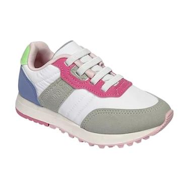 Imagem de Tênis Klin Infantil Walk Mini 216131 Branco/Gelo/Rosa