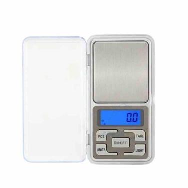 Imagem de Mini Balança Digital Alta Precisão Escala 0.1 Até 500 Grama - AcasaCen