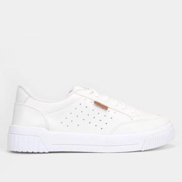 Imagem de Tênis Anacapri Sola Alta Feminino, Branco, 37