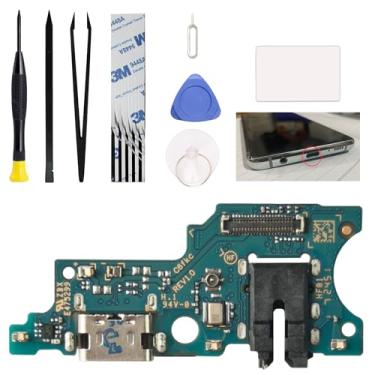 Imagem de Substituição de porta de carregamento compatível com Galaxy A06 4G variantes SM-A065F/M Series, inclui ferramentas