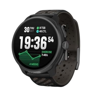 Imagem de SUUNTO Relógio esportivo GPS Race 2, tela sensível ao toque AMOLED de 1,5 polegadas com coroa, vida útil da bateria de 16 dias, métricas de treinamento e informações de recuperação, Dual-GNSS, mapas