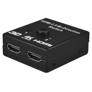 Imagem de Divisor Hdmi Evus C-081 4k 2 Saídas 1 Entrada