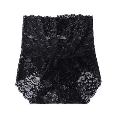 Imagem de Roupa íntima feminina Sexy Sense Of High Cintura Lace Knickers Cueca d