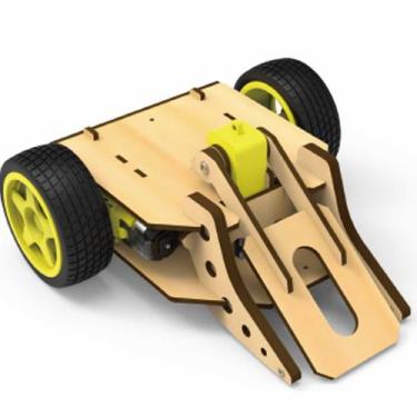 Imagem de Kit Robótica Educacional STEM Carro Combate Big Move MDF - Maker Store
