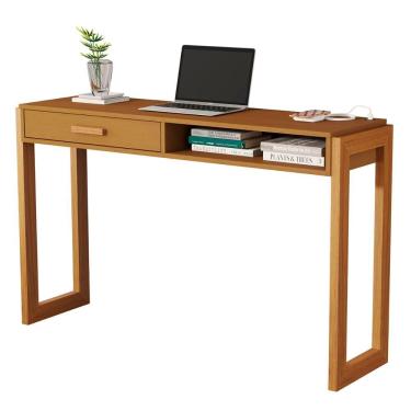 Imagem de Escrivaninha Bancada 6055 1 Gaveta e Tampo com Entrada USB