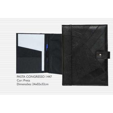Imagem de Pasta Executiva Congresso 1447 Preto Tn