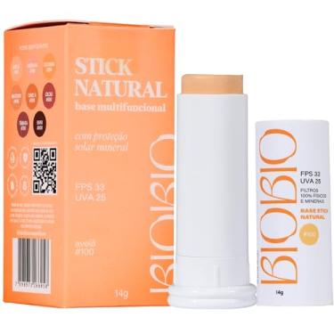 Imagem de Base Multifuncional Em Bastão Com Cor E Protetor Solar Fps33 Tom #100 (Avelã)