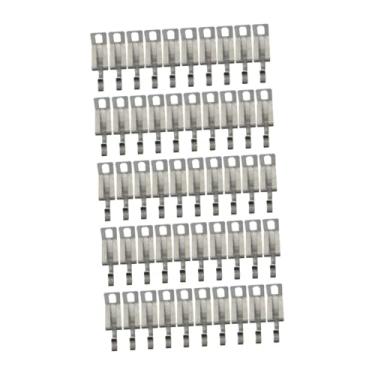 Imagem de Generic Generic 50x Clipes de telhado de cabo térmico, clipe de luz de fio externo, fita térmica para telhas e calhas, clipes de cabo de aquecimento de gelo resistentes, estilo B