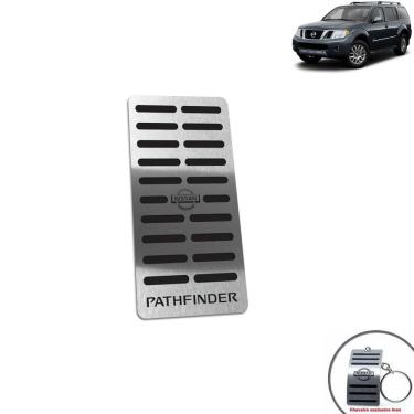 Imagem de Descanso De Pé Aço Inox Nissan Pathfinder 2006 A 2009 Preto