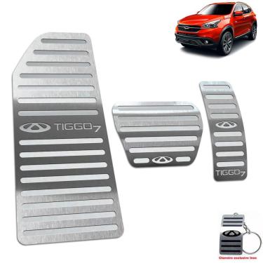 Imagem de Descanso De Pé + Pedaleira Chery Tiggo 7 2019 2022  Prata