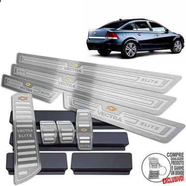 Imagem de Descanso Soleira Pedaleira Manual Prata Vectra Elite 2006 11