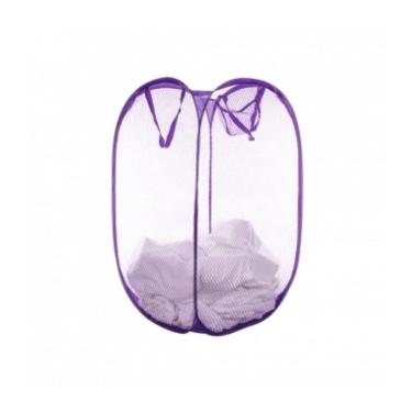 Imagem de Cesto Telado Roupas Tamanho M Roxo OR16407 Ordene