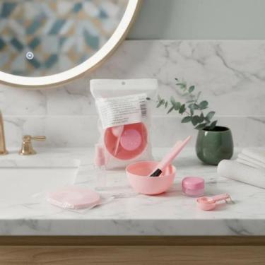 Imagem de Kit Skin Care Para Mascaras Cuidados Faciais 9 Peças - Clink