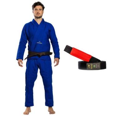 Imagem de Kimono Jiu Jitsu Adulto Training Ripstop First Navy + Faixa - Pretoria