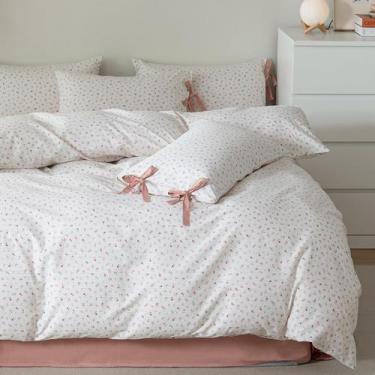 Imagem de Conjunto de edredom HighBuy Farmhouse Twin XL Botanical Floral