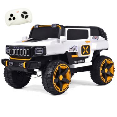 Imagem de Carro Elétrico Zippy Toys Space Cross 4×4 Branco 12V Controle