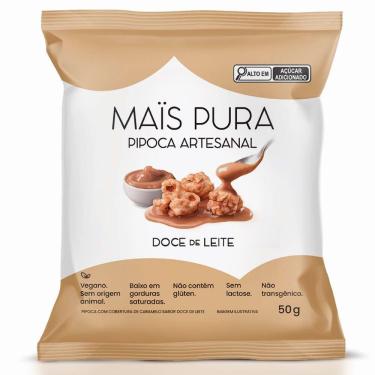 Imagem de Pipoca Artesanal Mais Pura Doce de Leite 50g