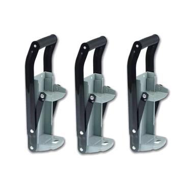 Imagem de Kit 3 Amassador Aço Latas Cerveja Refrigerante 350Ml Starfer