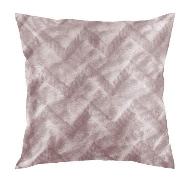 Imagem de Capa De Almofada Plush 43 X 43 - Jolitex Rosa