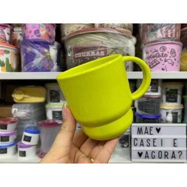 Imagem de Caneca Amarela Tupperware 370 ml - Linha Importada