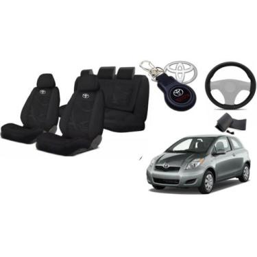Imagem de Kit Estofamento Yaris 05-12 + Volante + Chaveiro - Iron Tech