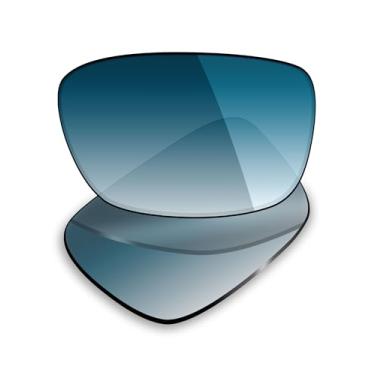 Imagem de Mryok Lentes de reposição UV400 para óculos de sol Oakley Drop Point OO9367, HD Polarized, proteção UV, resistente a impactos e ajuste perfeito - Tom gradiente azul