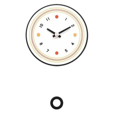 Imagem de Relógio de parede sem perturbações para casa minimalista relógio de parede, relógio de parede moderno para sala de estar, adequado para sala de estar, estudo, escritório. para decoração de casa