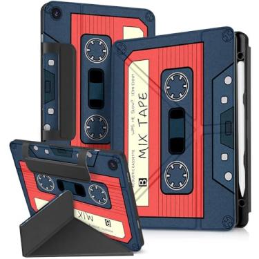 Imagem de Miss Adola Capa para Samsung Galaxy Tab A9 Plus com suporte para caneta – para meninas, mulheres, meninos, desenho fofo, anime, kawaii, divertido, protetor com suporte para Galaxy Tab A9+, capa de 11