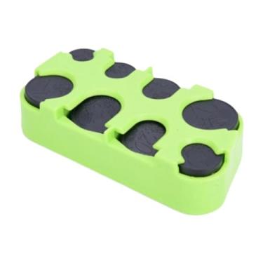 Imagem de Baoblaze Porta-moedas, separador de moedas colecionável com vários compartimentos internos, organizador de caixa de armazenamento compacta para suprimentos de, Verde