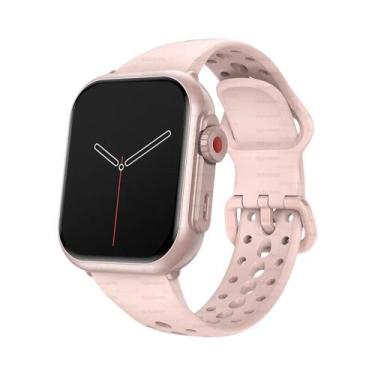 Imagem de Relógio Inteligente Feminino Com Tela Touchscreen HD 3D De 1,85 Polega