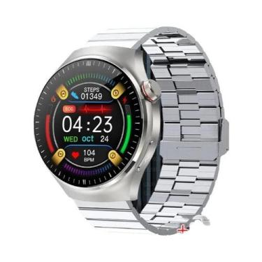 Imagem de Relógio Inteligente De Monitoramento De Saúde Masculina ECG PPG Frequê