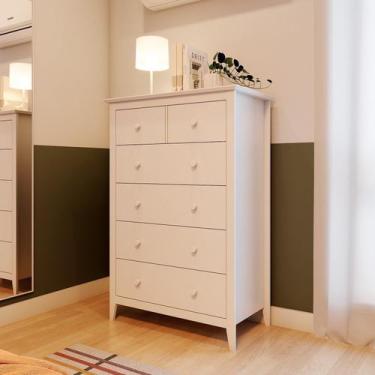 Imagem de Cômoda 6 Gavetas em Madeira Maciça Nest - Artemobili