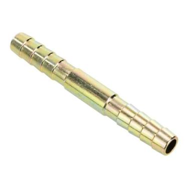 Imagem de União 8mm Sem Ventil p/ Emenda de Mangueiras de Ar (Aço) - Tyrw, ;Sem 