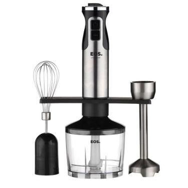 Imagem de Mixer EOS 3 Em 1 12 Velocidades 850W Inox e Preto EMX03 110V, 110V