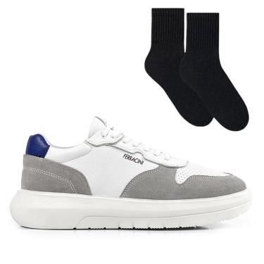 Imagem de Kit Sapatênis Ferracini Energy Masculino + Par De Meia