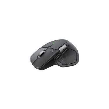 Imagem de Mouse Sem Fio Logitech MX Master 4, Sensação Tátil do Haptic Feedback, USB-C, Bluetooth, Grafite - 910-007565