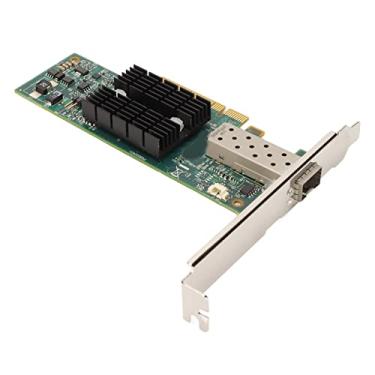 Imagem de OPPWONG Placa de Rede de 10 Gb, Placa de Rede de Interface de de Fibra óptica Com Adaptador de de 10 Gbps MNPA19XTR de SFP + PCIE Adaptador de de Gbps para Servidores de Computador