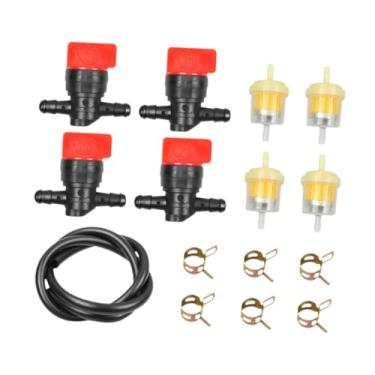 Imagem de menolana Válvula de corte de combustível, acessórios para motor, montagem faça você mesmo, interruptor de corte de gás em linha para lavadora de alta pressão, 15 Peças