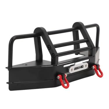 Imagem de RiToEasysports Acessórios para Carro Rc, Pára-choque Dianteiro de Ferro Com Fivela de Reboque, Estabilidade e Proteção Aprimoradas para Esteira Rolante SCX10 1/10