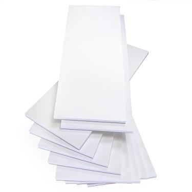 Imagem de NextDayLabels Memo Pads - 10-Pack-50 Sheets Per Pad (3.5" x 8.5") Scratch Paper Pads - Blank White Notes Paper with Cardboard Back - Perfect for Office, Home, Restaurant, or Personal Use - Made in USA