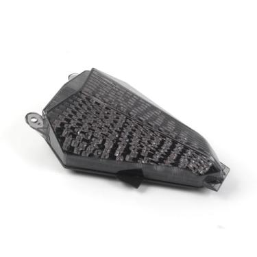 Imagem de Lanterna traseira de LED fumê Arashi para Yamaha YZF R6 2006-2007, luz traseira de freio de seta, acessórios de substituição integrados para motocicleta