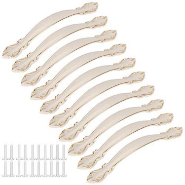 Imagem de GLOGLOW Puxador de Metal retrô Com Parafusos 96mm, para Móveis Domésticos, Cômoda e Guarda-roupa