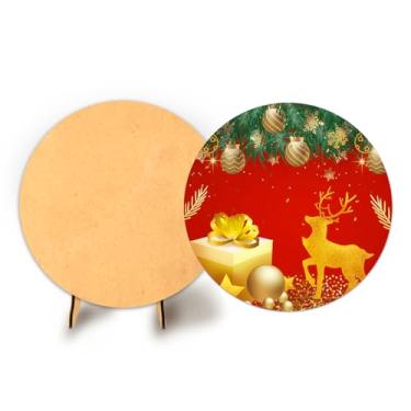 Imagem de Painel Sublimado C Elastico 50cm Flores + Suporte MDF (NAT033)