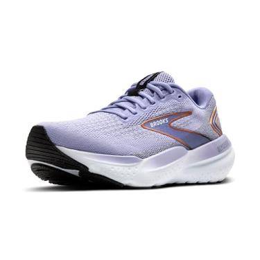 Imagem de Brooks Tênis de corrida feminino Glycerin 21 Neutral, Lavanda/preto/cobre, 42