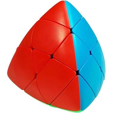 Imagem de Cubo Mágico Profissional Mastermorphix 3x3, Stickerless, Plástico, 8,5 x 8,5 x 8,5 cm, Colorido, para Maiores de 14 Anos