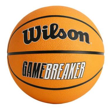 Imagem de Bola de Basquete Tamanho 7 GameBreaker LR Jogo Indoor Outdoor Treino W