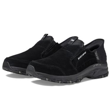 Imagem de Skechers Tênis feminino Hillcrest-Sunapee Hands Free Slip-ins, Preto, 5.5 Wide