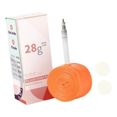 Imagem de Colaxi Câmara de ar para bicicleta com válvula, substituição e manutenção de pneus sobressalentes, TPU com remendos para pneus, câmara de ar para ciclismo ao, Style B