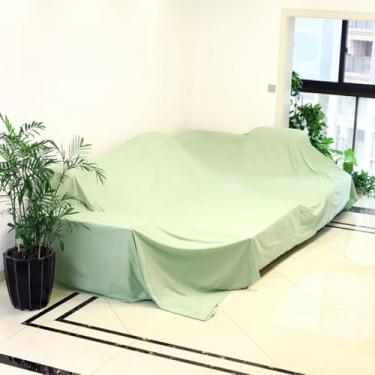 Imagem de SXYMTSW Capa de móveis multiuso, capa de poeira doméstica, pano de poeira interno e externo, uso geral, à prova de poeira, respirável, para sofá, cadeira, colchão queen size (tamanho: 350 x 300 cm
