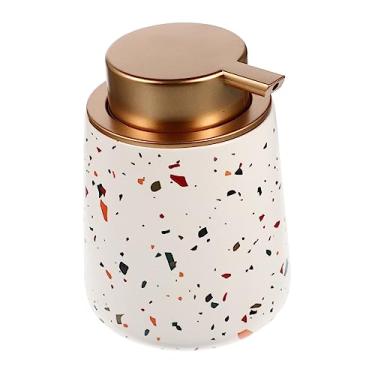 Imagem de Ceramic Pump Bottle for Shampoo Lotion Travel Lotion Bottle Dispenser 400ml